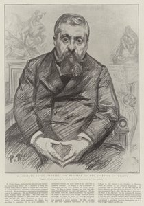 M Charles Dupuy, primeiro-ministro e ministro do Interior da França